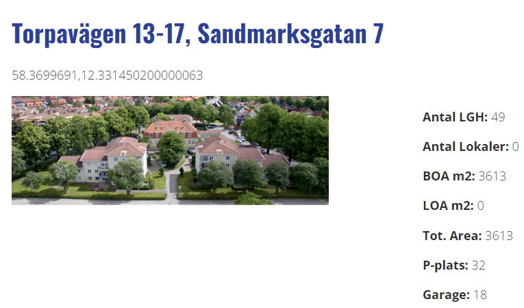 Torpavägen 15 i Vänersborg