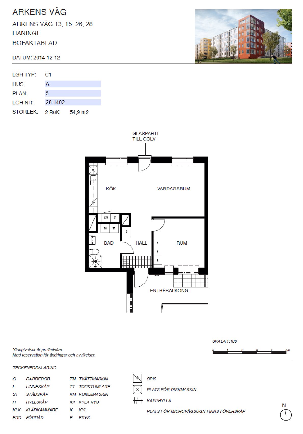 2 rum och kök, Haninge — 10 255 kr/mån — bild 5