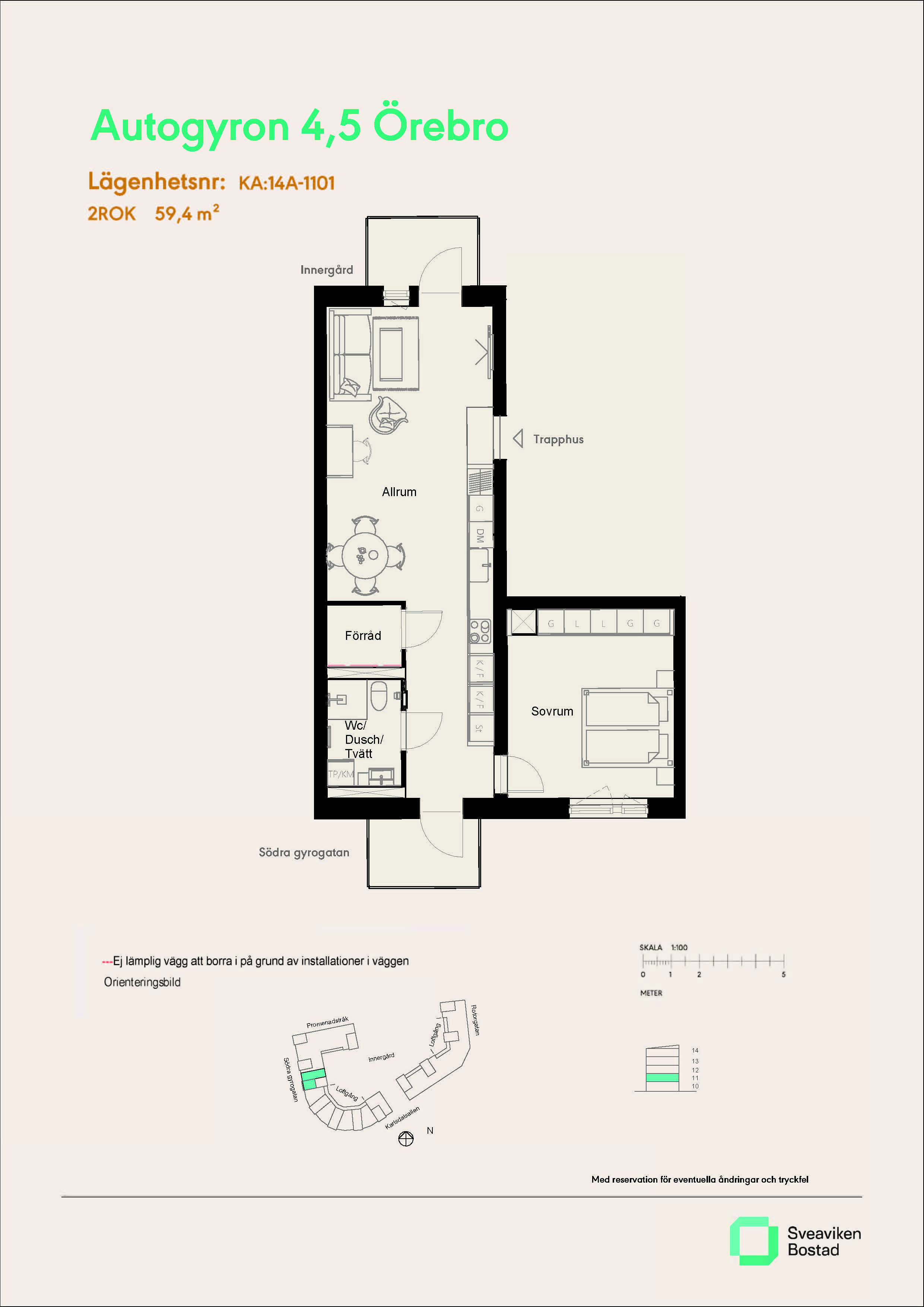 Karlsdalsallén 14A — bild 4