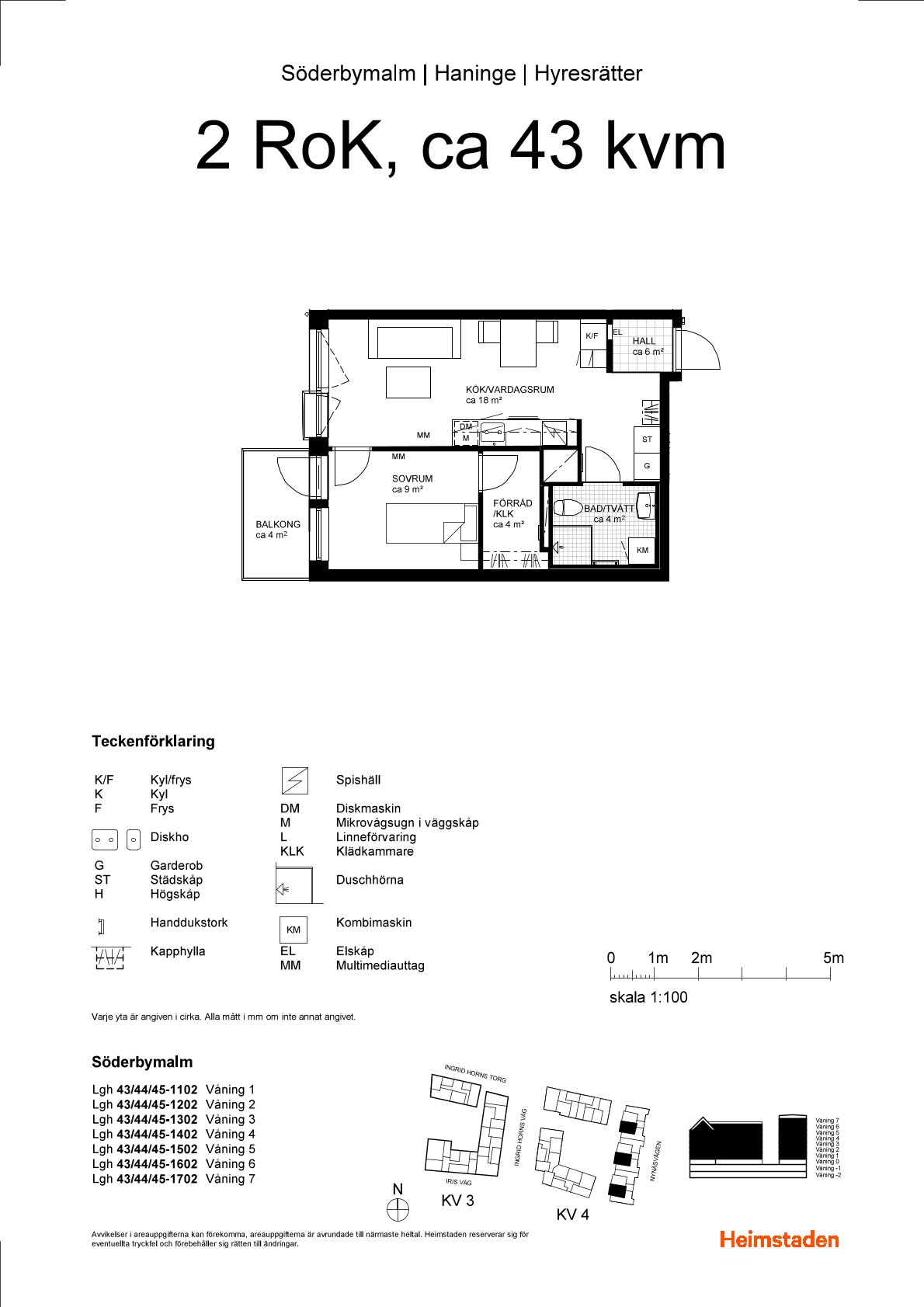 2 rum Haninge — 11 156 kr/mån | Bostadsögat