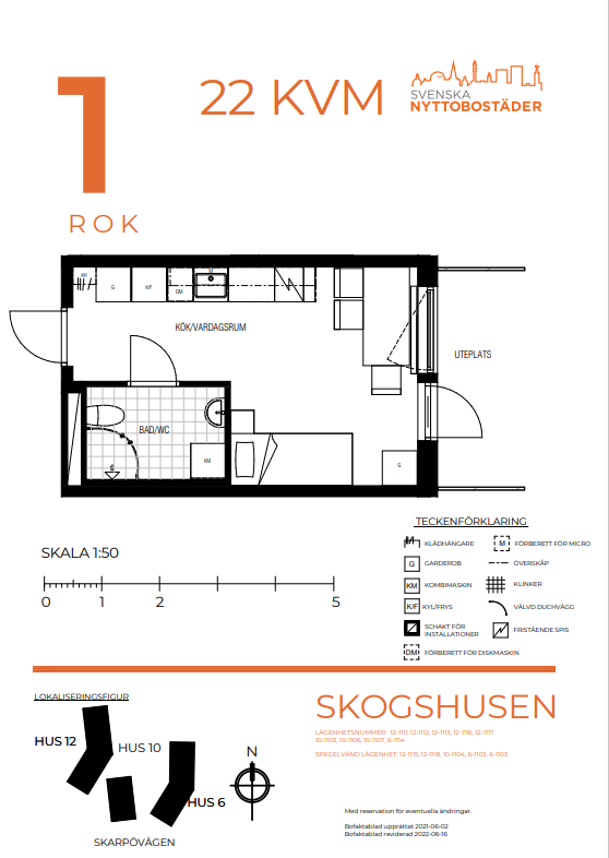 1 rum Nacka — 7 120 kr/mån | Bostadsögat