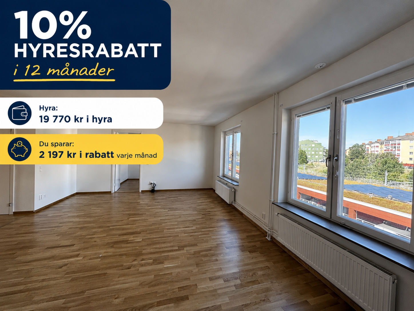 4 rum Järfälla — 21 819 kr/mån | Bostadsögat