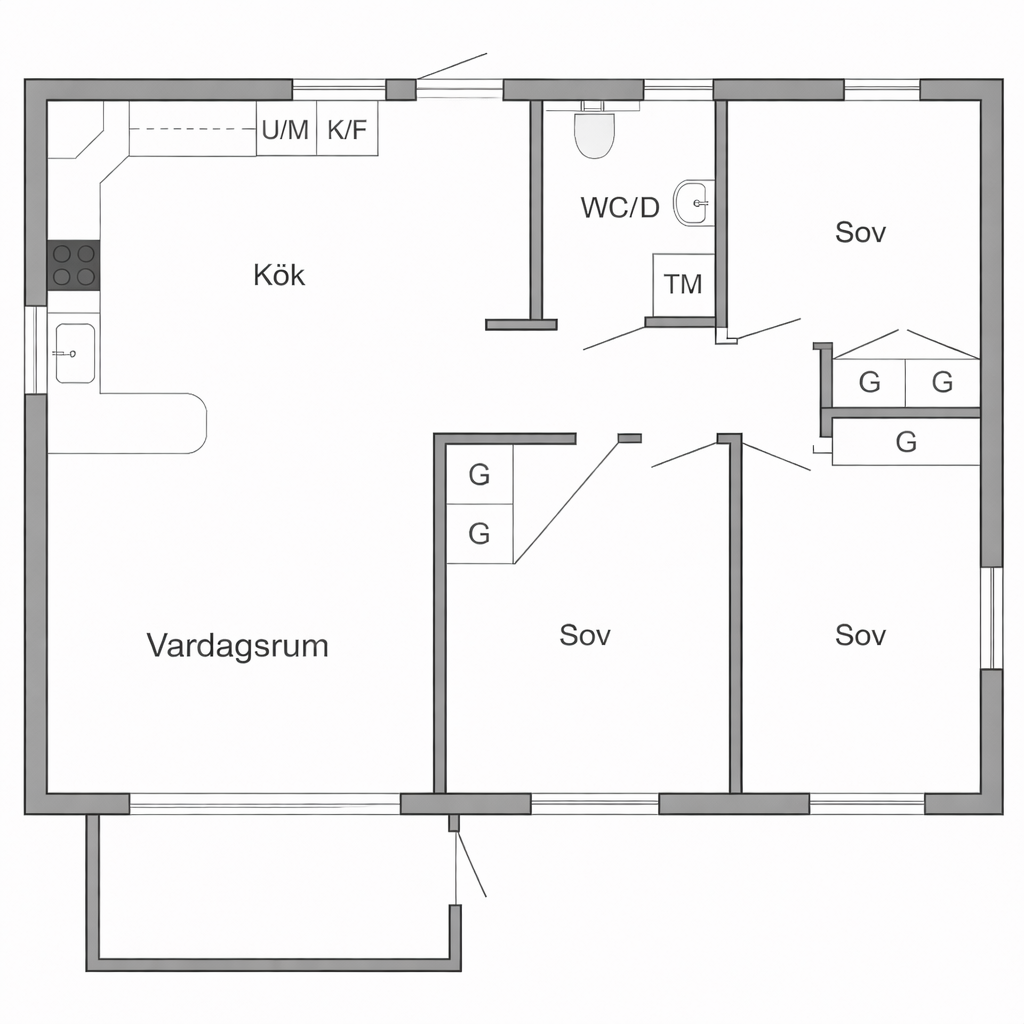 4 rum och kök, Nacka — 22 000 kr/mån — bild 5