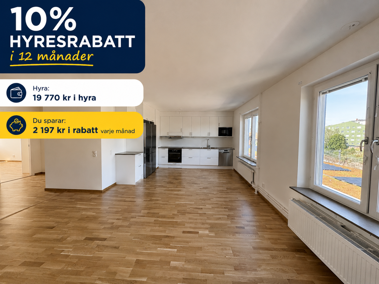 4 rum Järfälla — 21 967 kr/mån | Bostadsögat