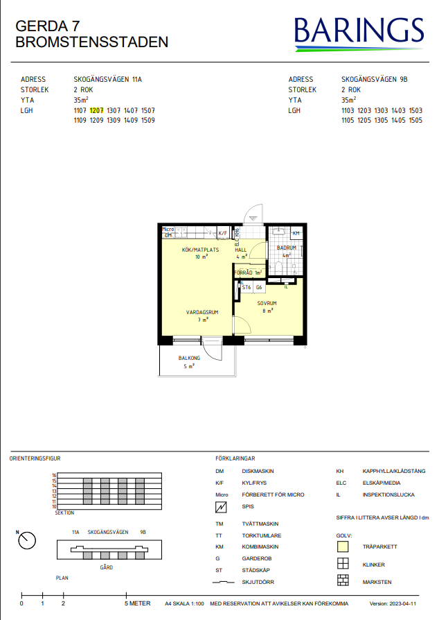 Skogängsvägen 11A i Spånga — bild 1 av 1