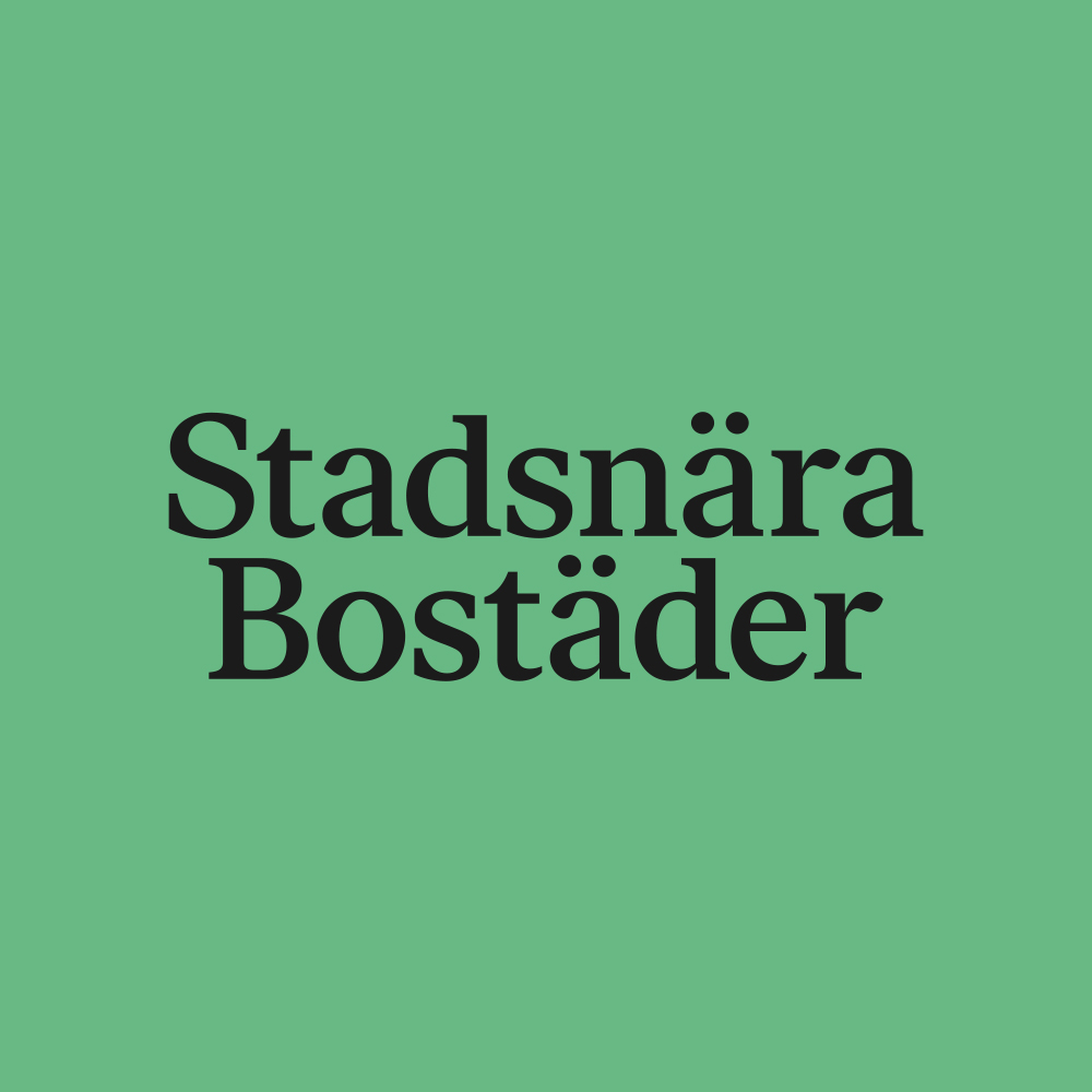 Stadsnära Bostäder logotyp